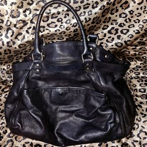 Black Leather Bag